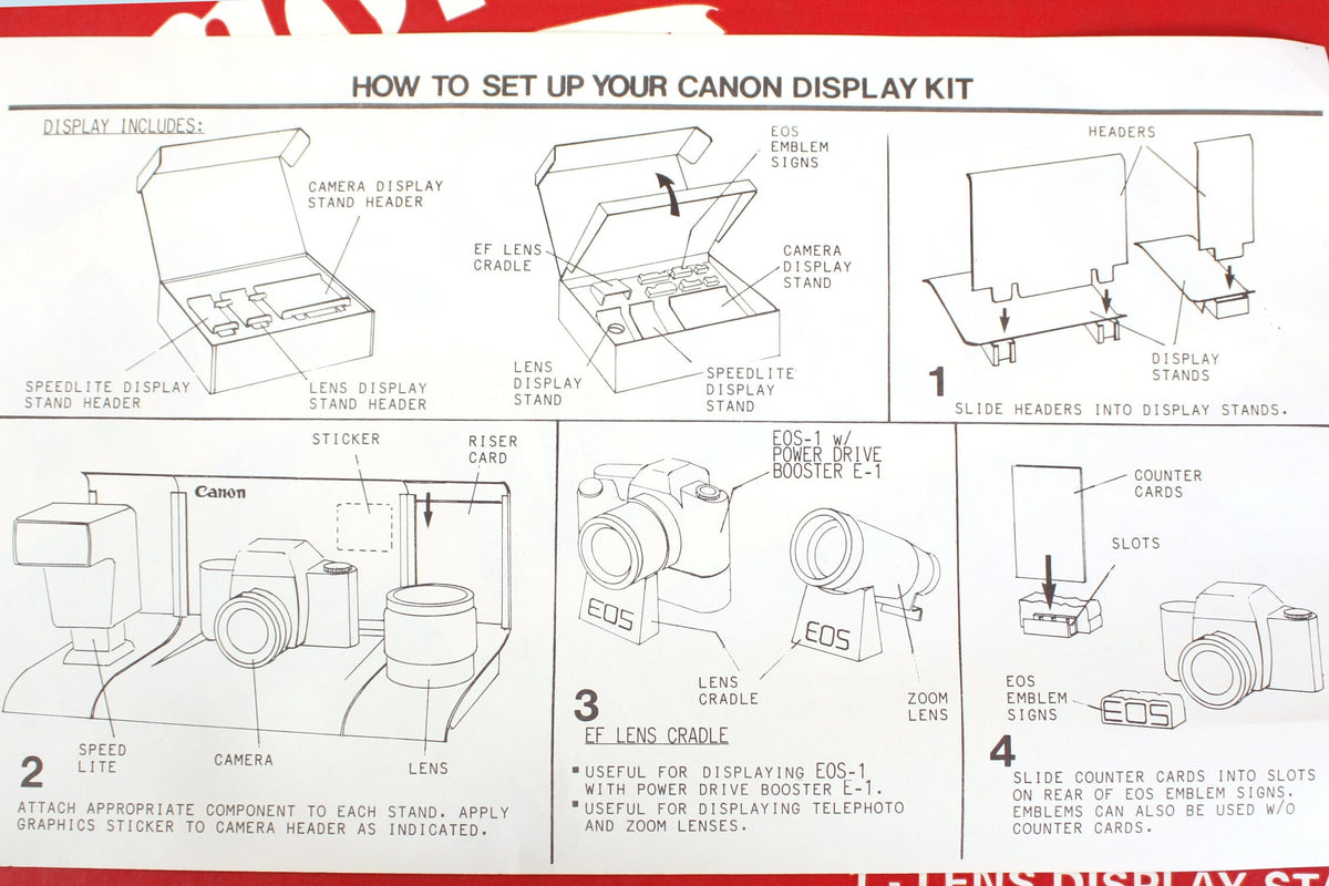 Canon Image Maker Display Stand Kit
