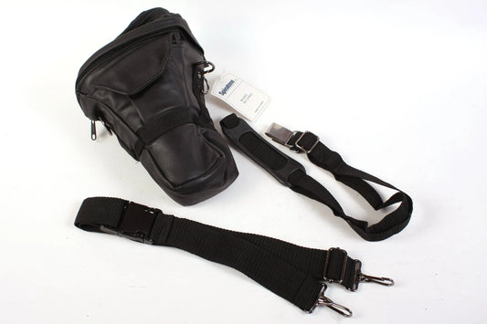Black Spiratone Camera Bag w/ 2 Straps