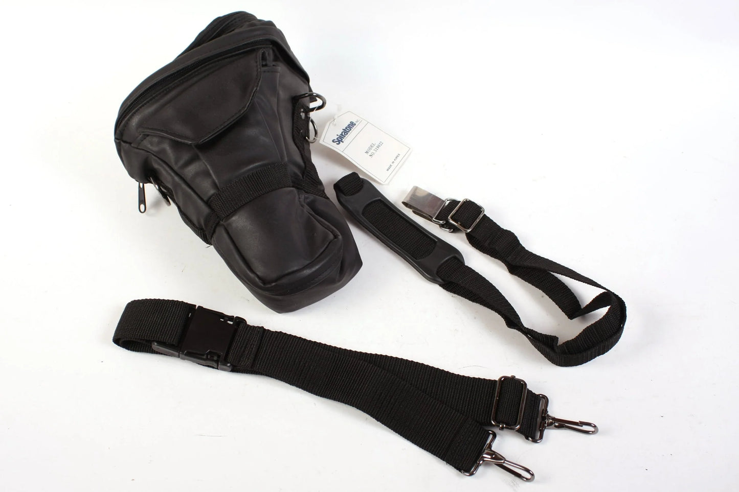 Black Spiratone Camera Bag w/ 2 Straps