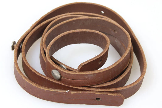 Camera Strap Brown Leather, 1960s