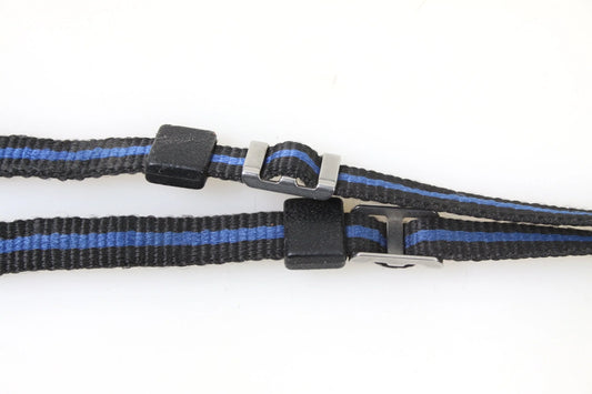 Camera Strap Black and Blue, Like New