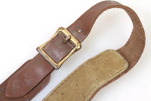 Camera Neck Strap Brown Leather Heavy Duty, 1970s