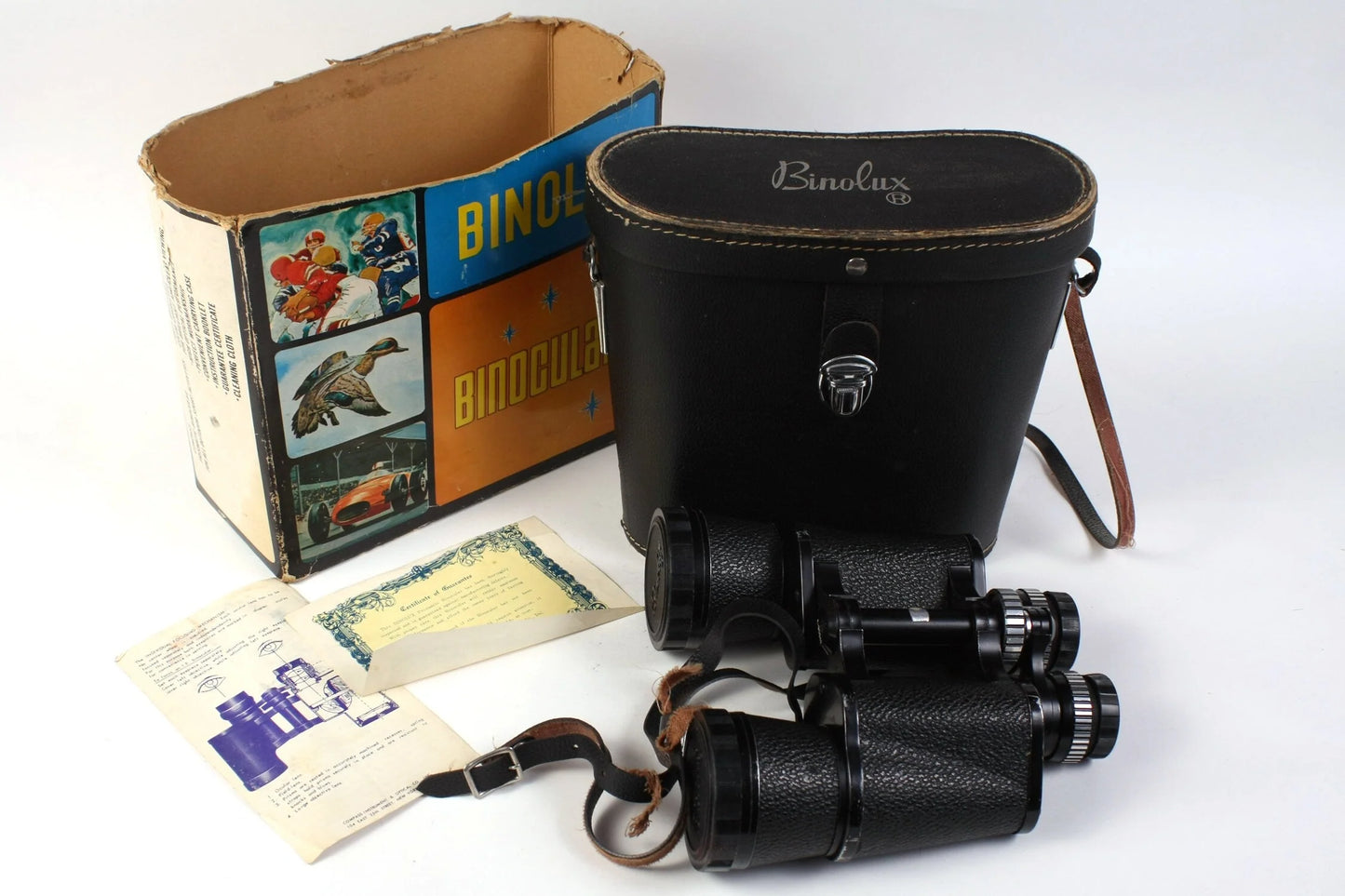 Sports Binoculars in Original Box w/ Case - 7 x 50