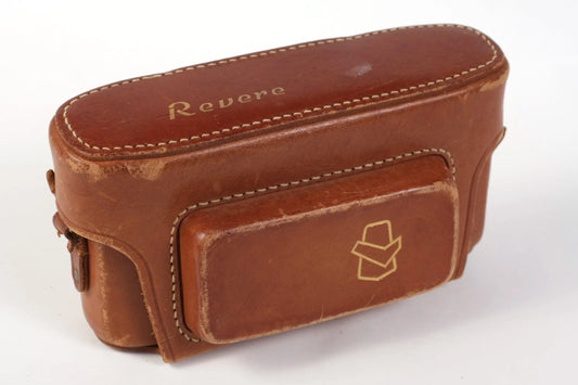 Revere Stereo 3D Camera Leather Case VG-1940s-50s