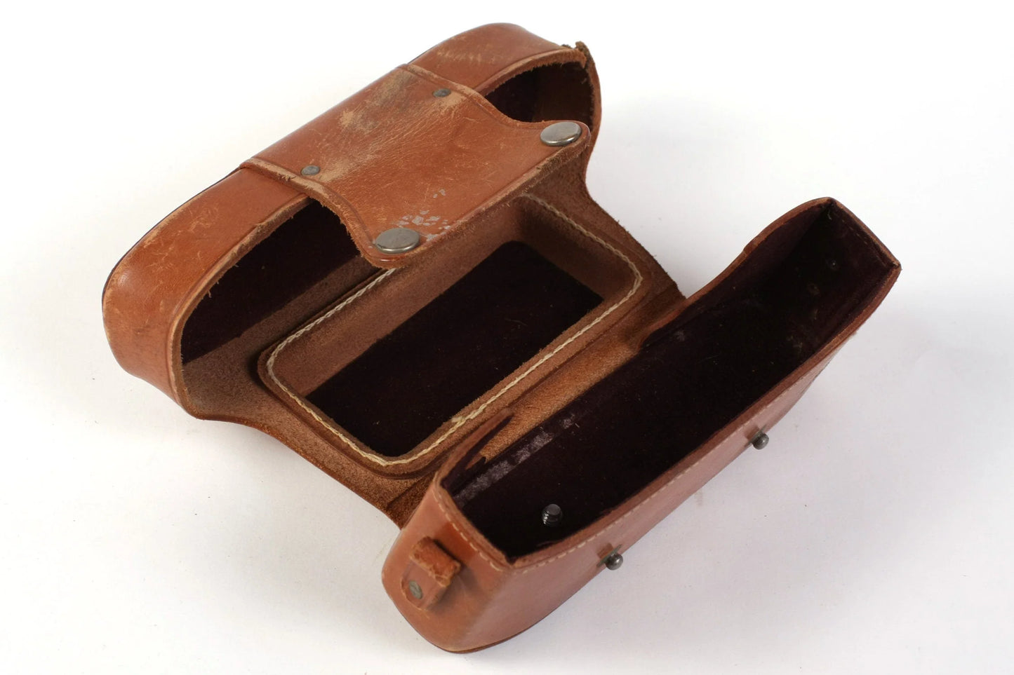 Revere Stereo 3D Camera Leather Case VG-1940s-50s