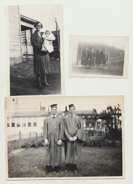 Large Lot of Found Photos. Snapshots. 51 Silver Prints. People, Places, Things.