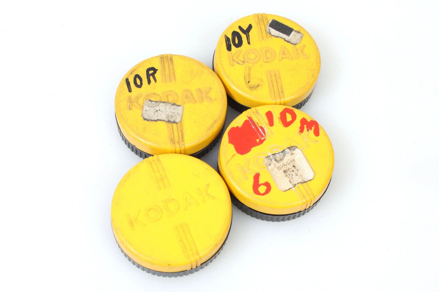 Vintage 50s-60s Lens Kodak Canister / Container / Collectible - Set of 4