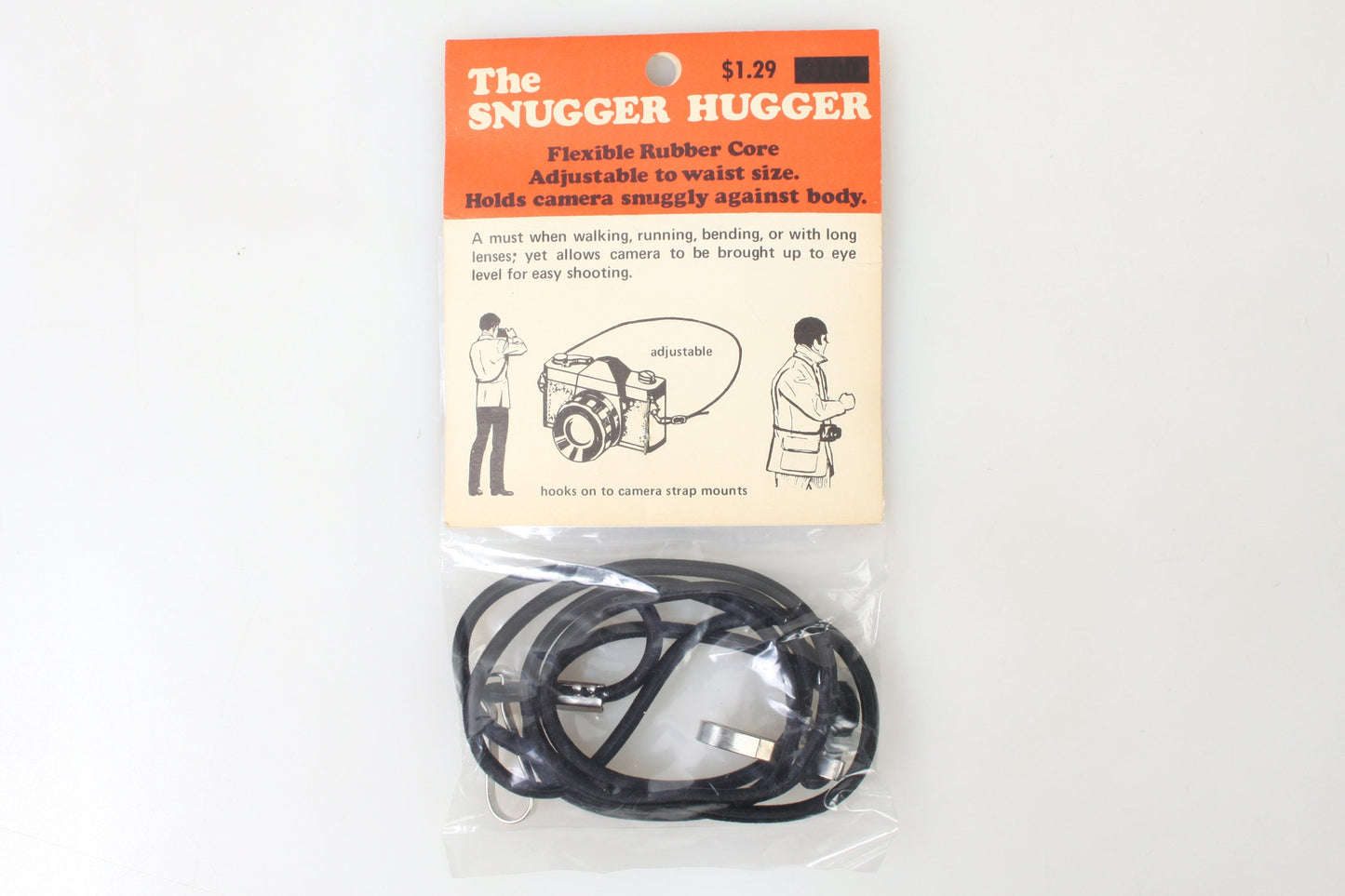 Camera Strap. Snugger Hugger. Vintage. New.