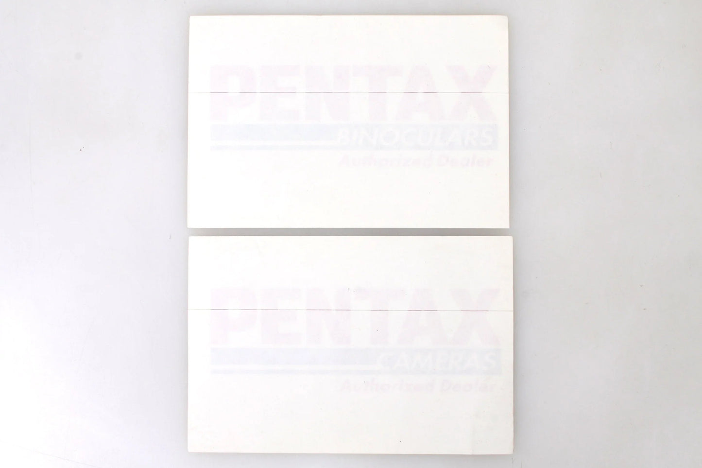 Pentax Cameras + Binoculars Authorized Dealer Door Stickers - Set of 2 - New