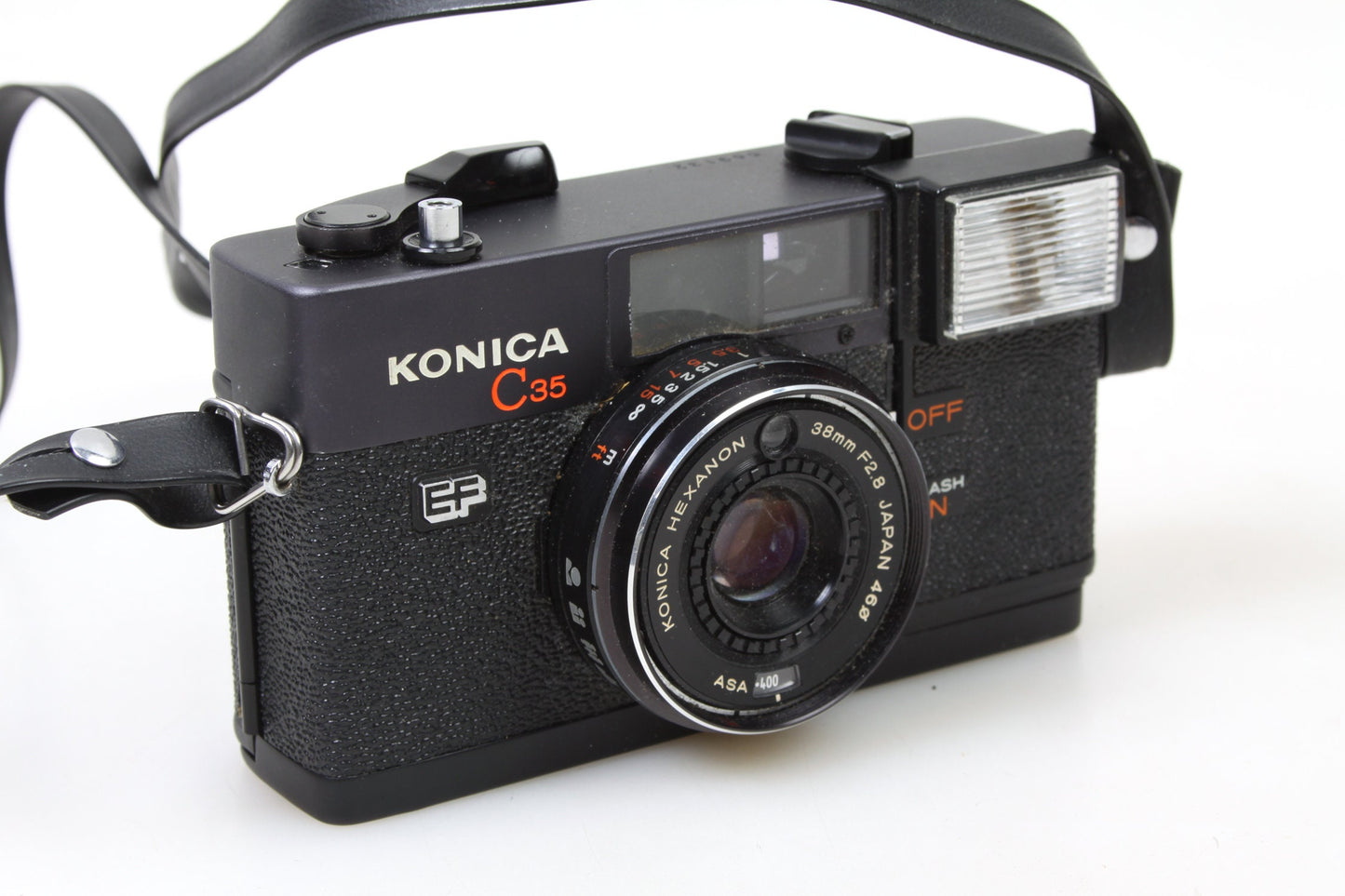 Konica Rangefinder w/ Case + Manual