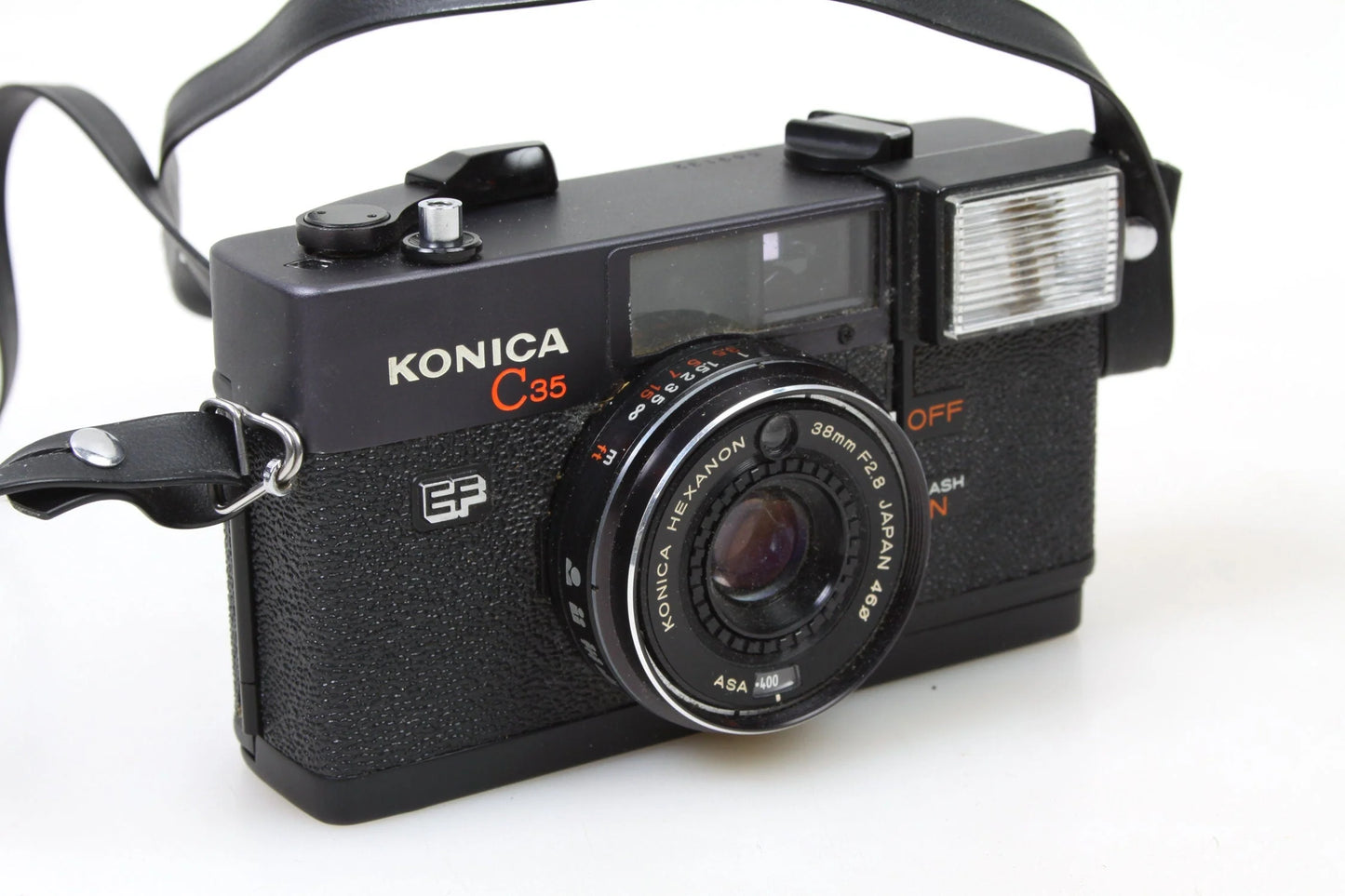 Konica Rangefinder w/ Case + Manual