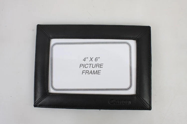 Canon Camera 4x6 Leather Picture Frame - Unused