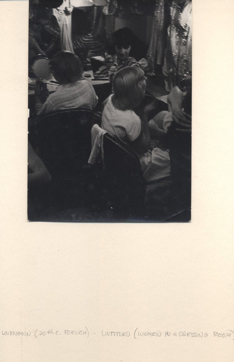 Artistic Photograph of Women in Dressing Room w/ Costumes - 20th Century France