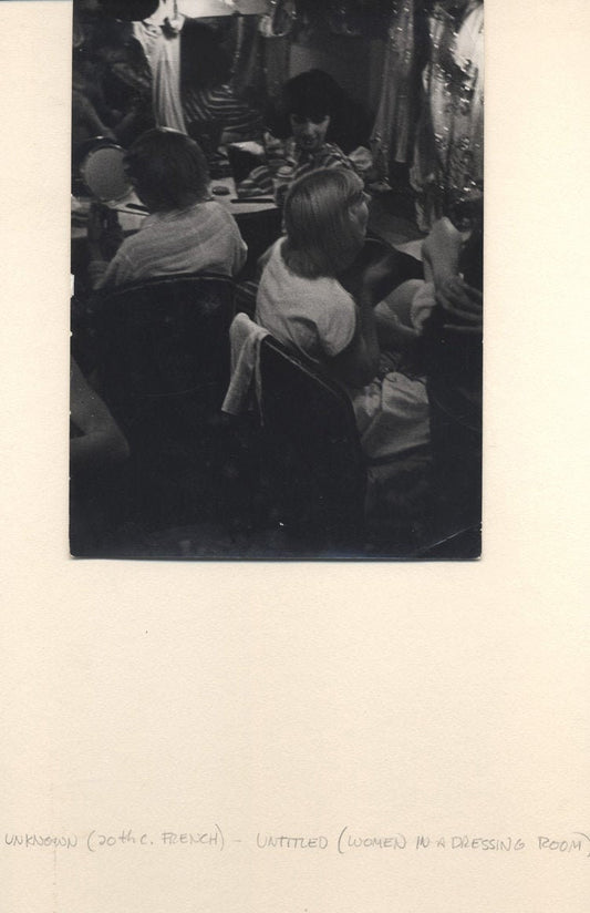 Artistic Photograph of Women in Dressing Room w/ Costumes - 20th Century France