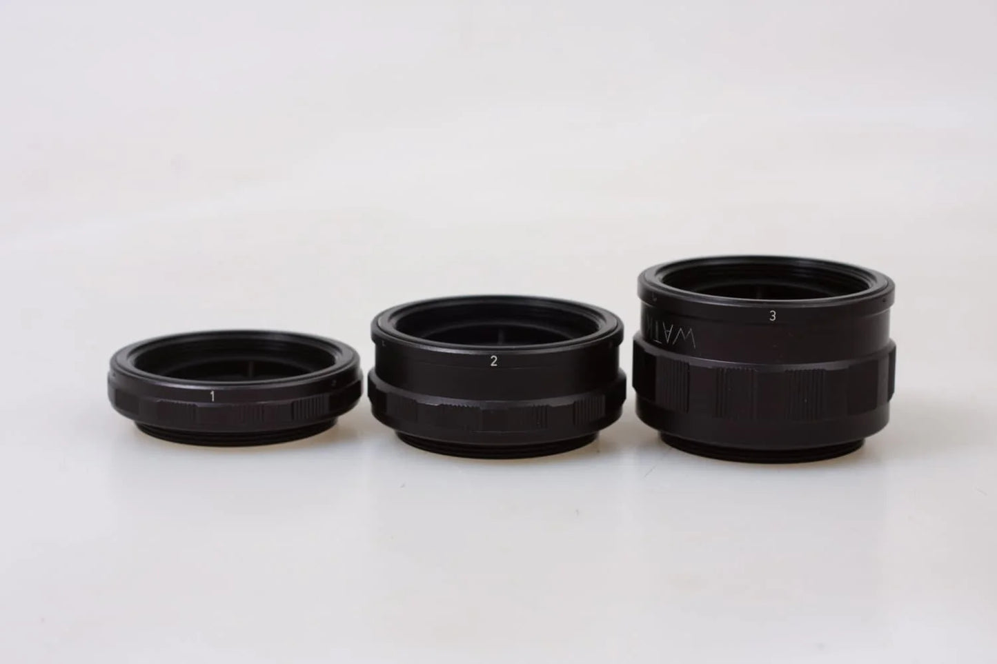 Pentax Screw Mount Close Up Extension Tube Set in Case