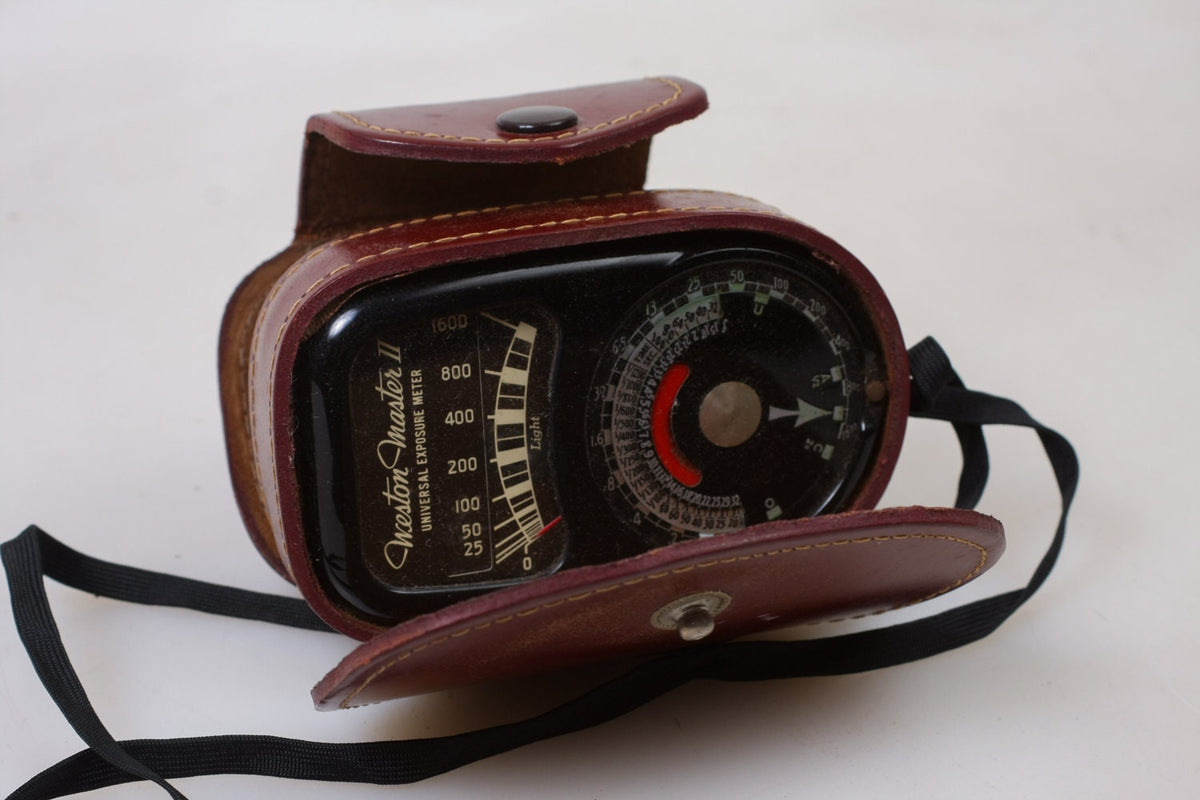 Art Deco Light Meter in Case for Display or Prop