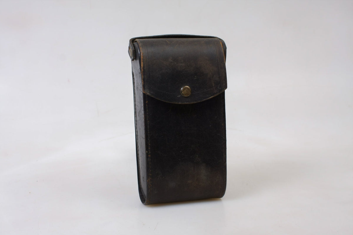 Photoghraphic Black Leather Case 100 Years Old