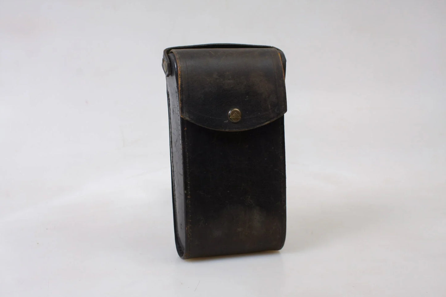Photoghraphic Black Leather Case 100 Years Old
