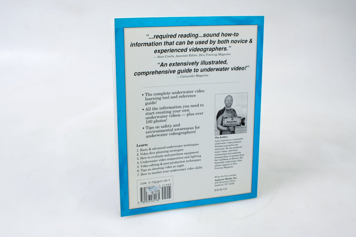 Underwater Videographers Handbook by Laymon, Lynn