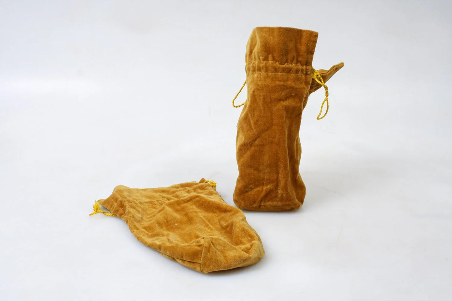 Gold Camera Lens Pouches - Set of 2