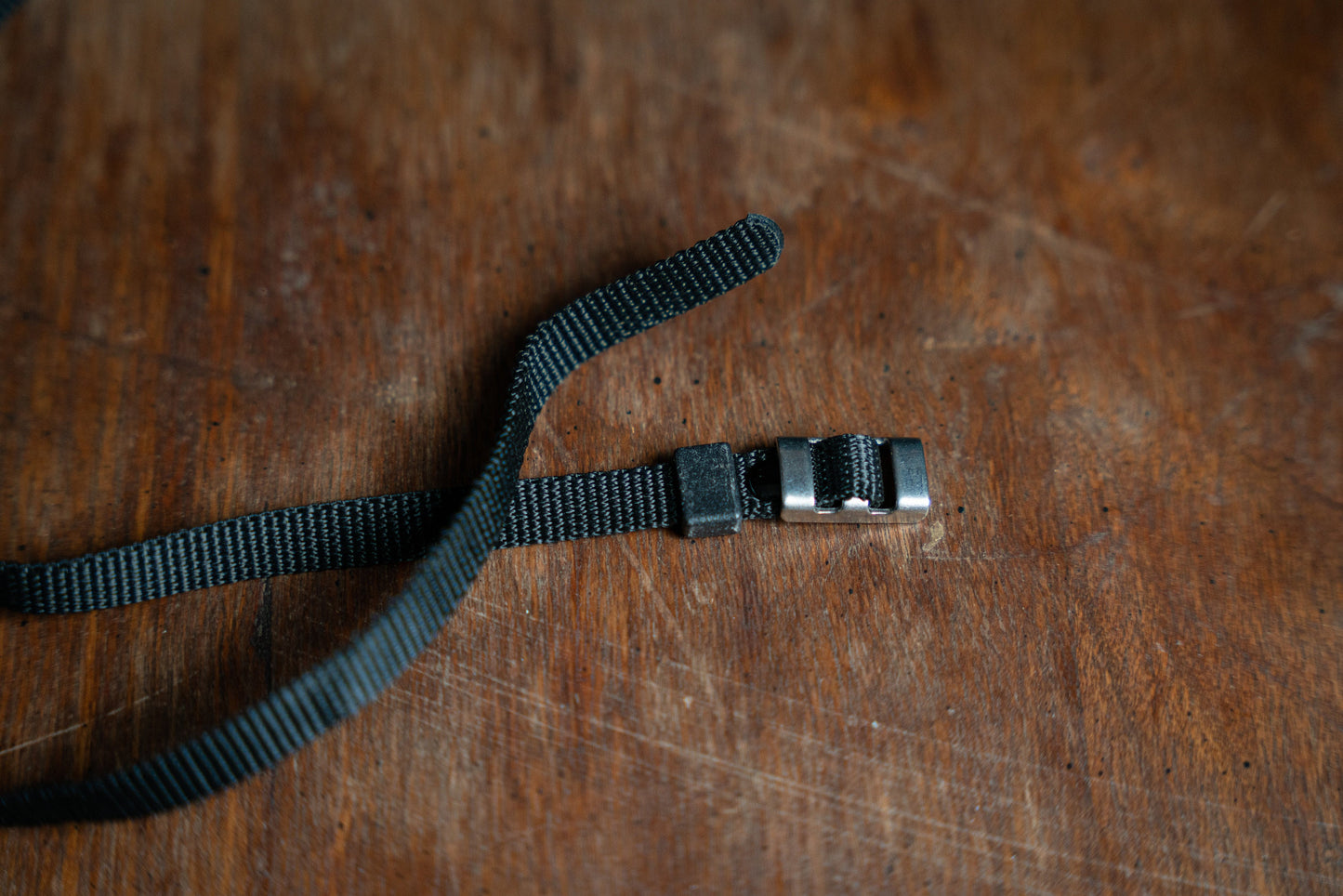 Vintage Black Camera Strap - New