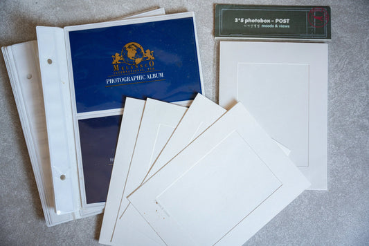 Photo Pages and Paper Frames Lot
