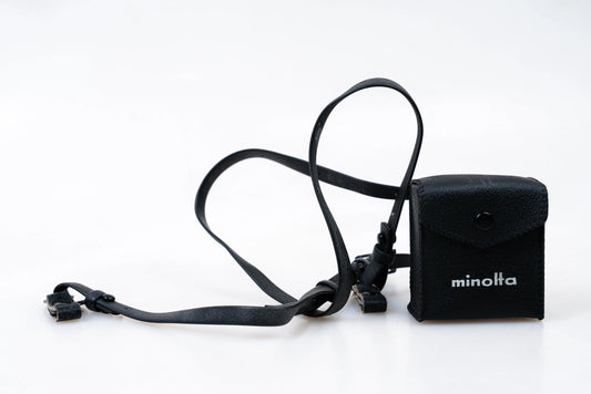 Minolta Hi-Matic Small lens/filter Case with Strap - Original