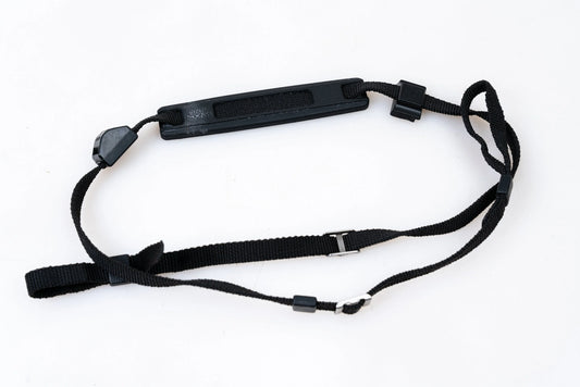 Vintage Black Cloth Minolta Camera Strap - Originally for XG / SRT Series Camera