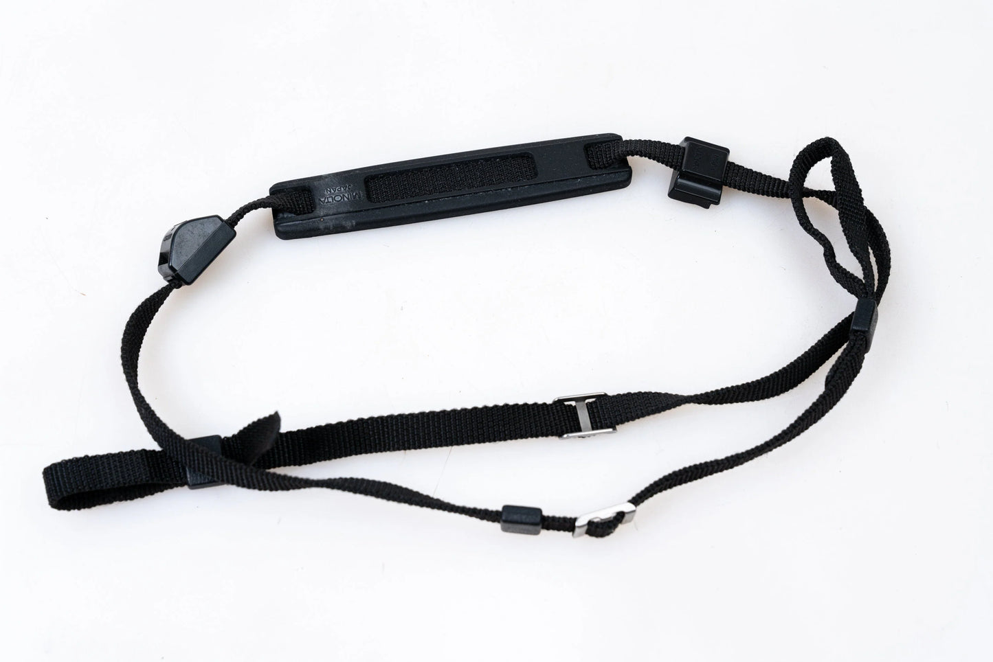 Vintage Black Cloth Minolta Camera Strap - Originally for XG / SRT Series Camera