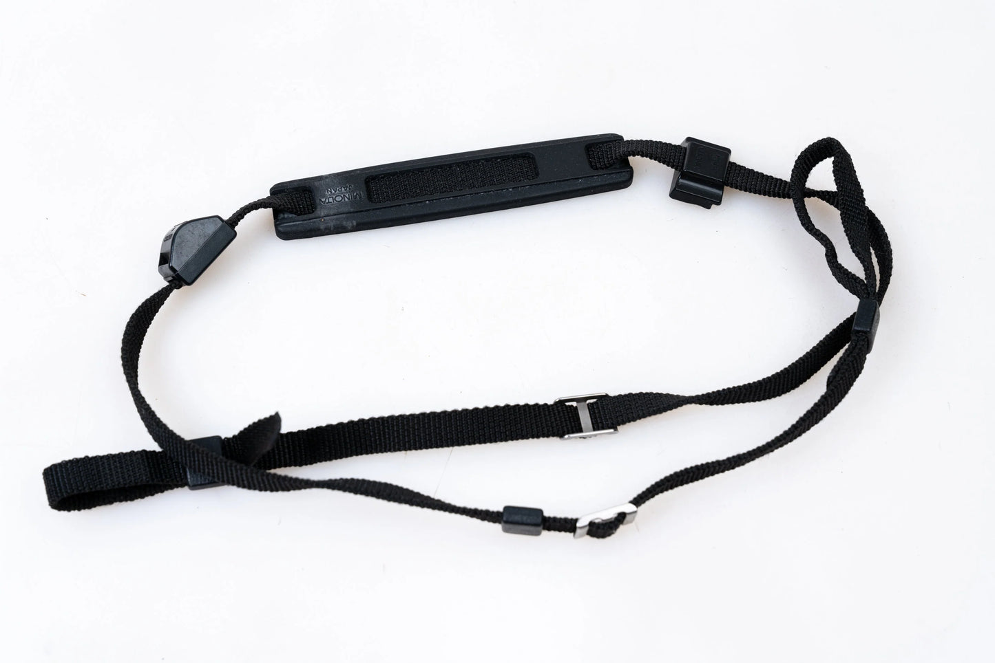 Vintage Black Cloth Minolta Camera Strap - Originally for XG / SRT Series Camera