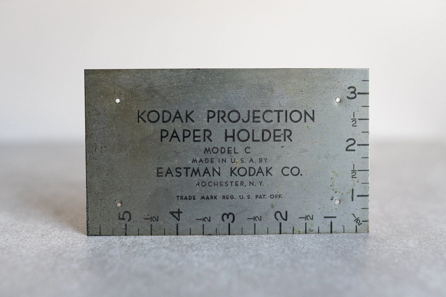 Kodak Photographica Metal Plate - 1950s