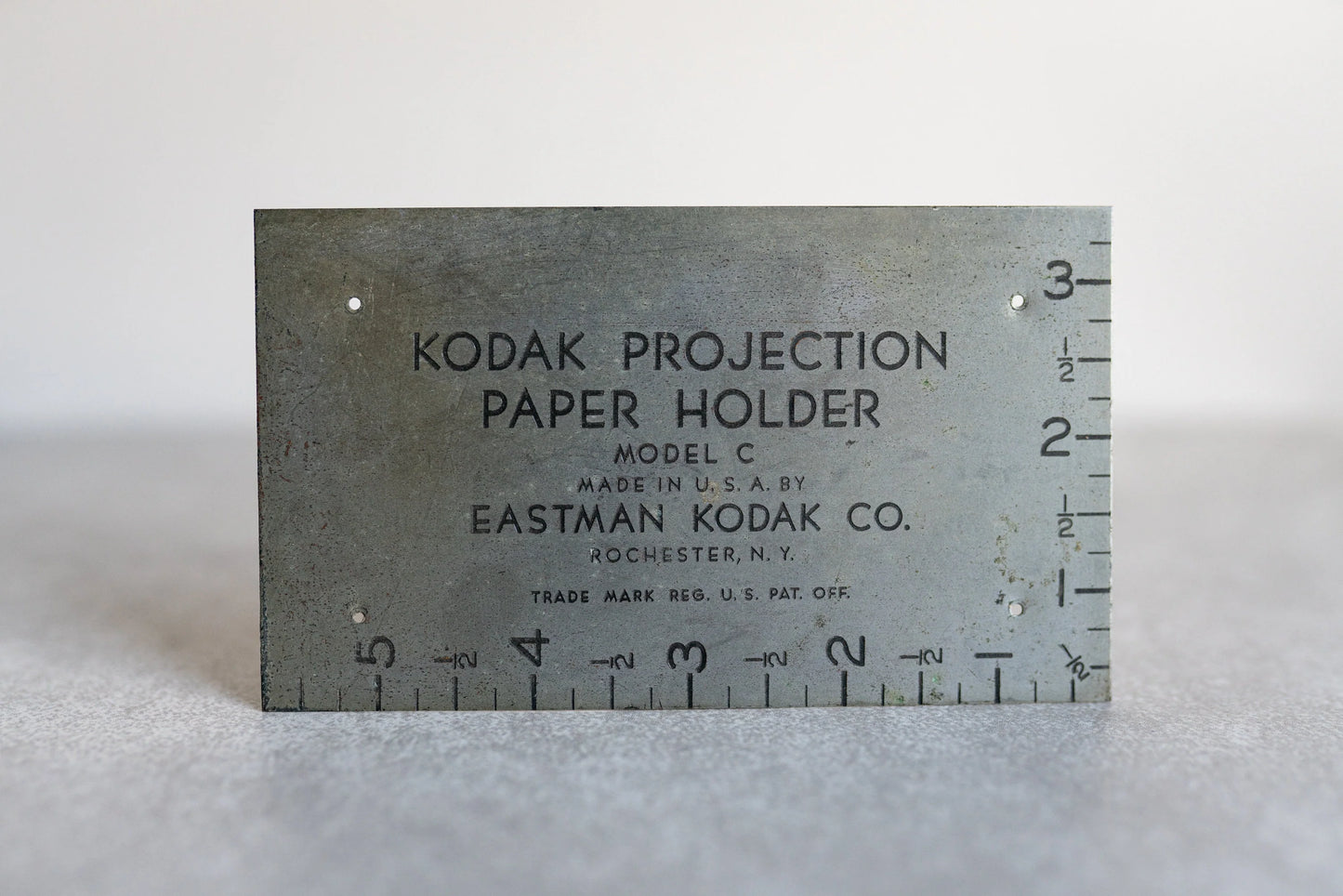Kodak Photographica Metal Plate - 1950s