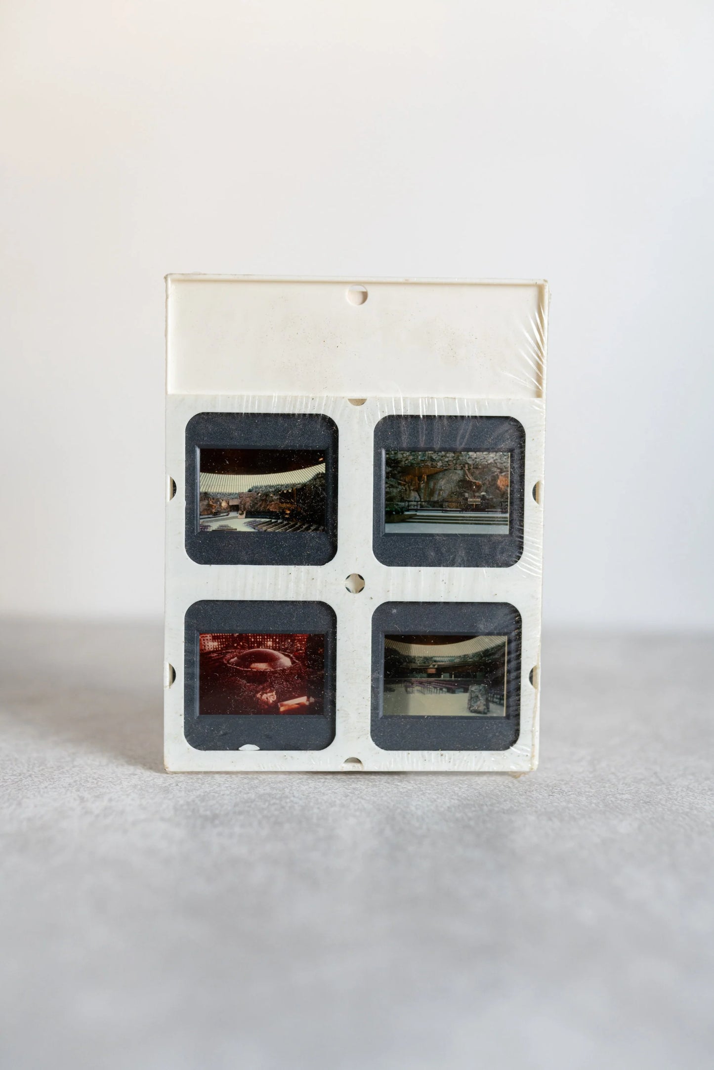 Temppeliaukio Church Helsinki Slides - Set of 4 - New Old Stock