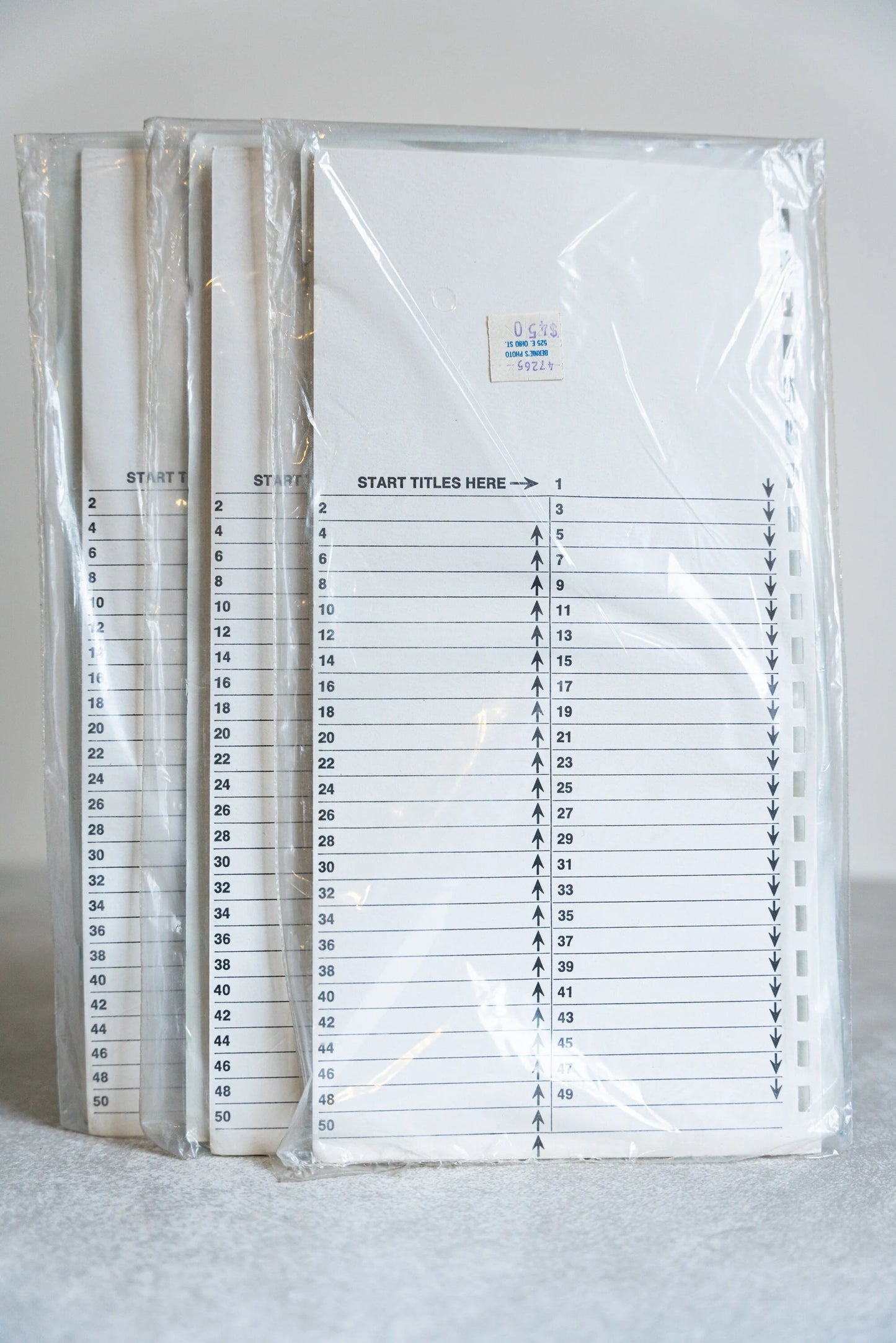 Refill RL-35PK for 3 1/2 x 5 Pictures - Lot of 3