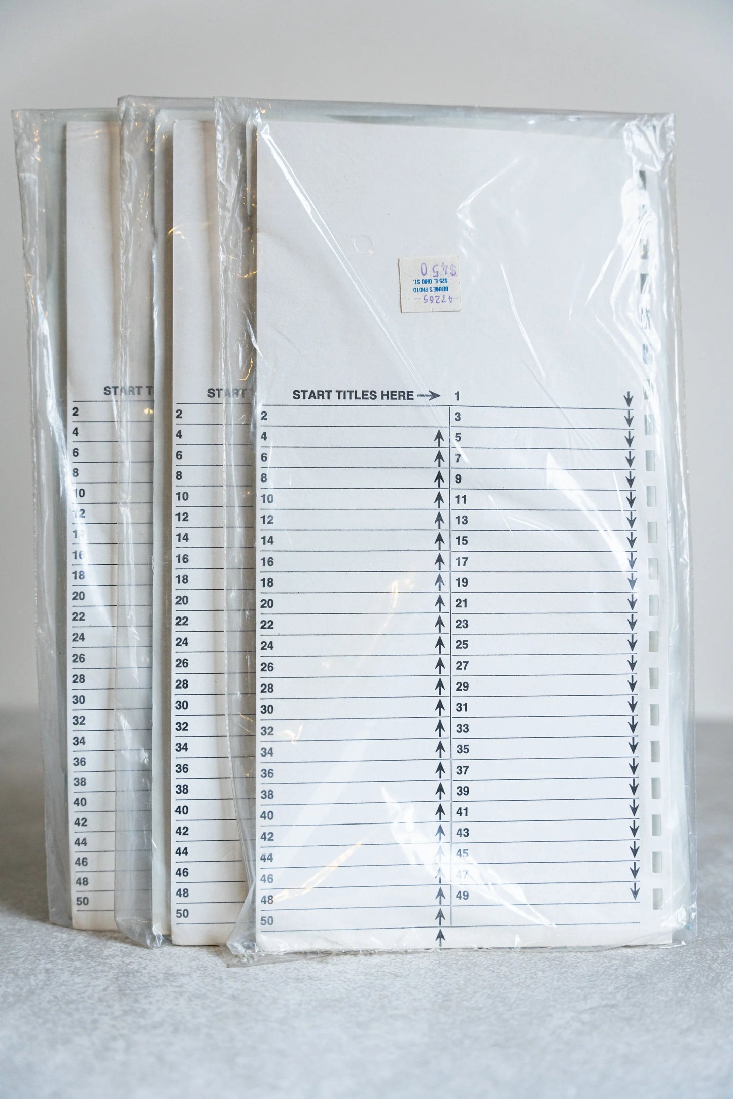 Refill RL-35PK for 3 1/2 x 5 Pictures - Lot of 3