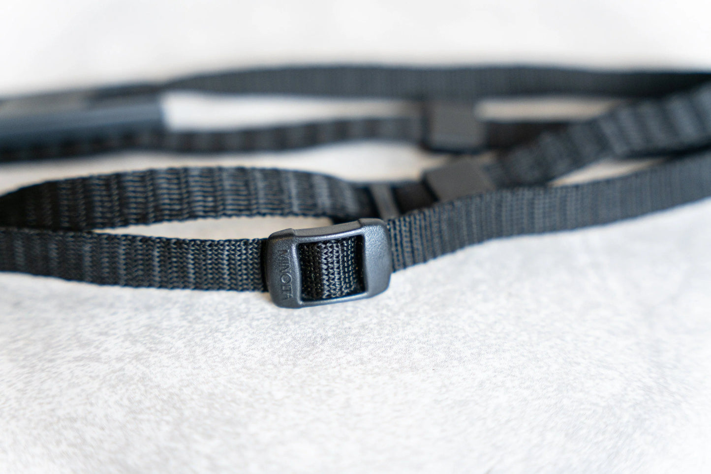 Vintage Black Minolta Camera Strap - Retro