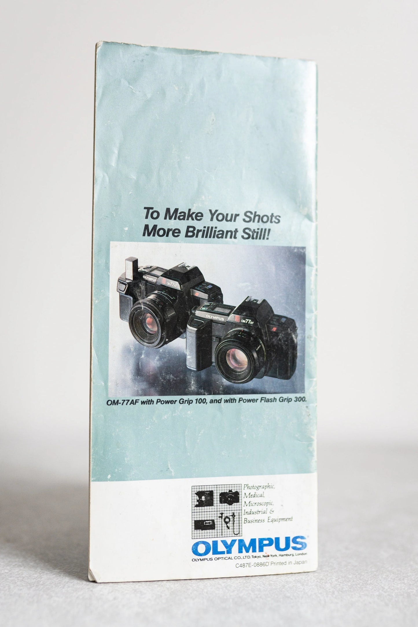 Olympus OM-77AF Auto Focus SLR Instruction Manual