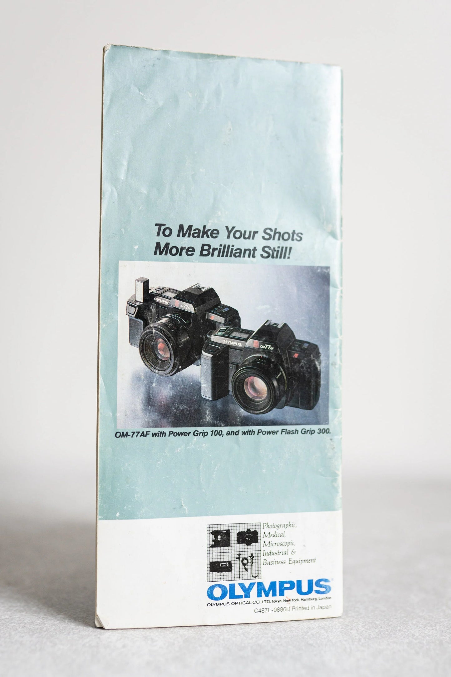 Olympus OM-77AF Auto Focus SLR Instruction Manual