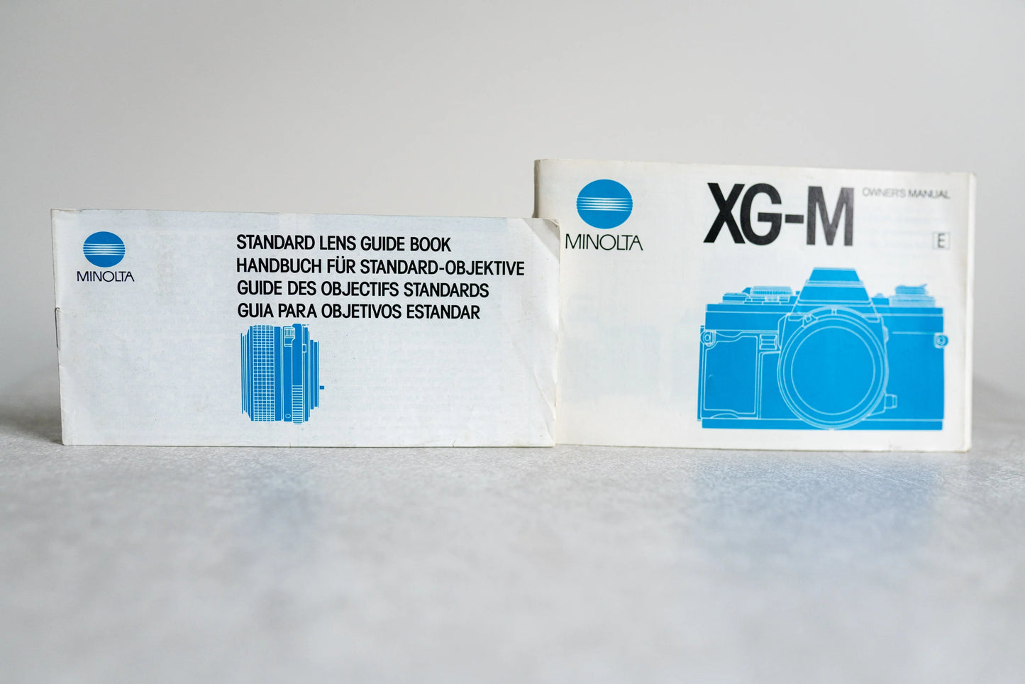 Minolta Film Camera Manuals - Set of 2