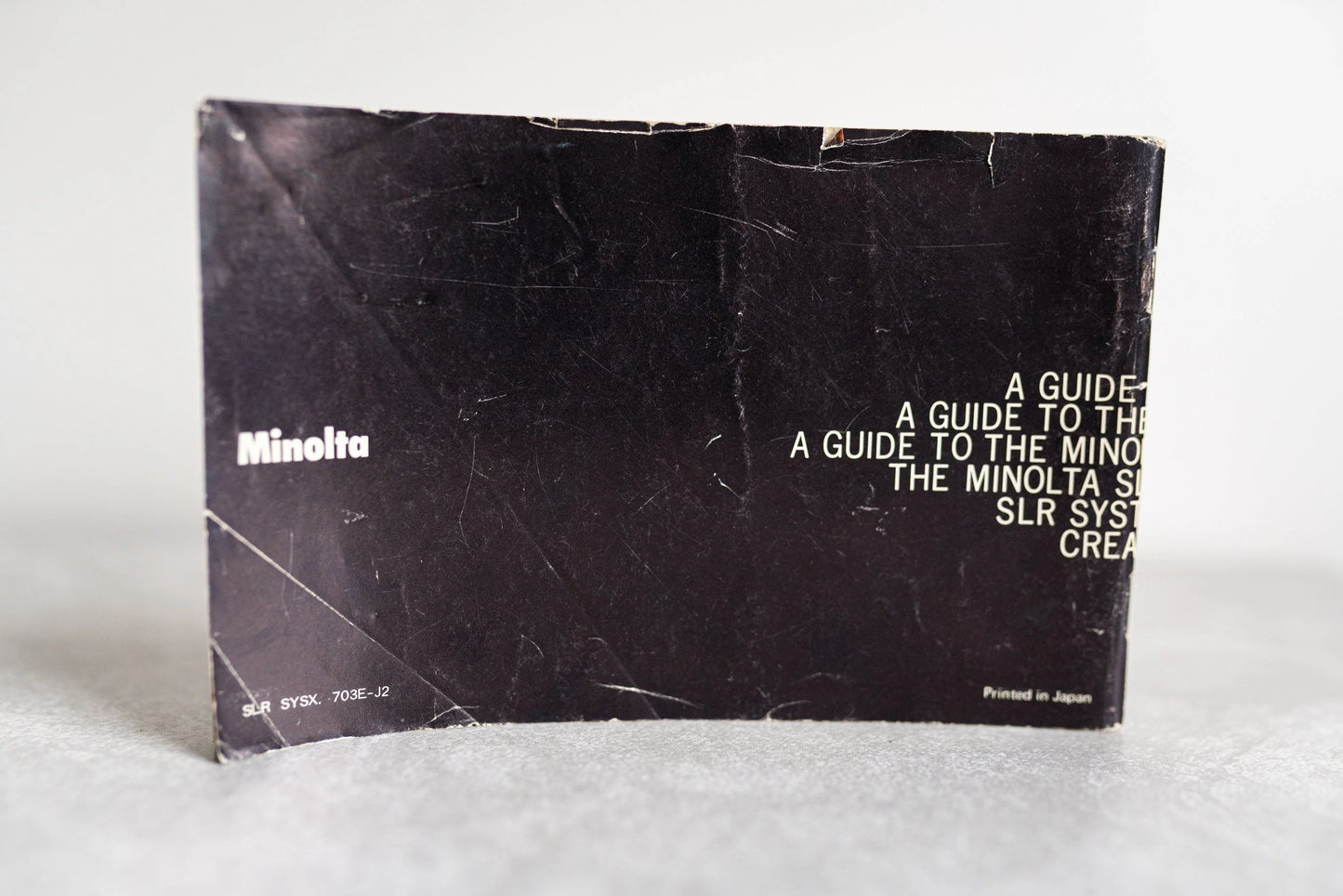 A Guide to the Minolta SLR System of Creative Photography