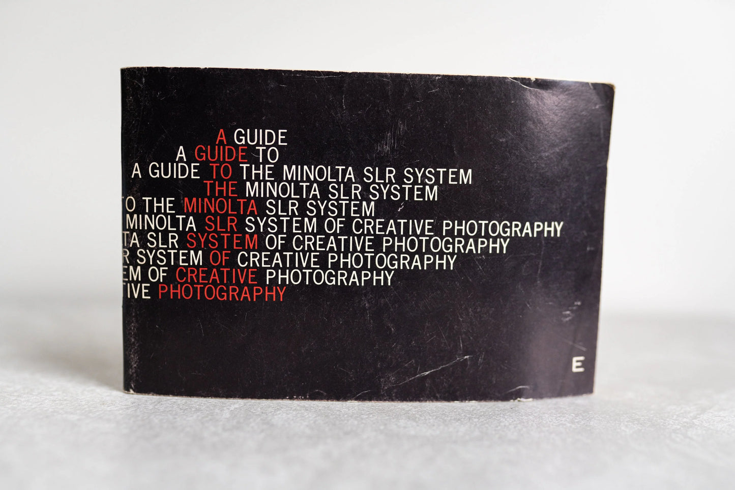 A Guide to the Minolta SLR System of Creative Photography