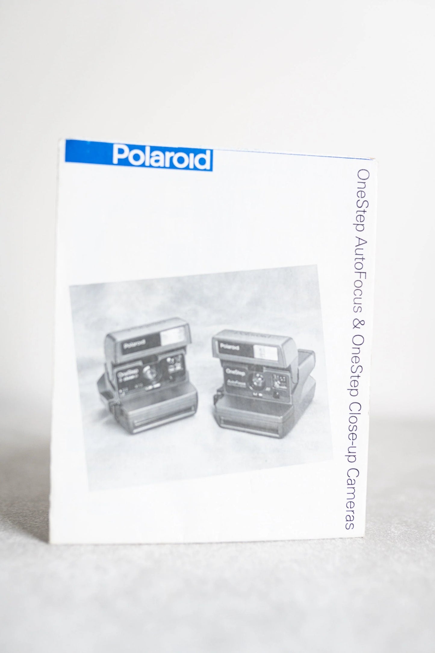 Polaroid OneStep Autofocus & OneStep Close-up Cameras Manual