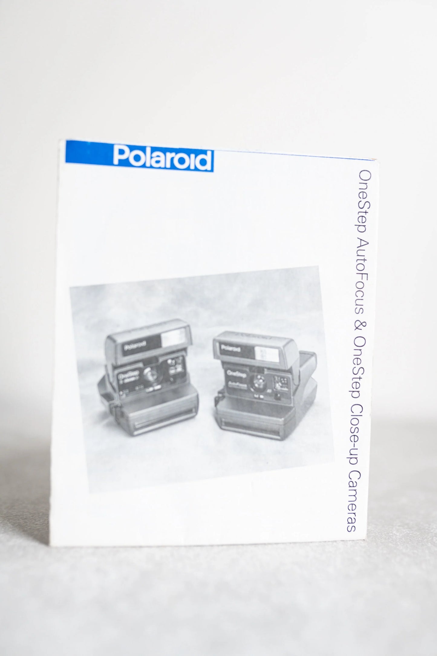 Polaroid OneStep Autofocus & OneStep Close-up Cameras Manual
