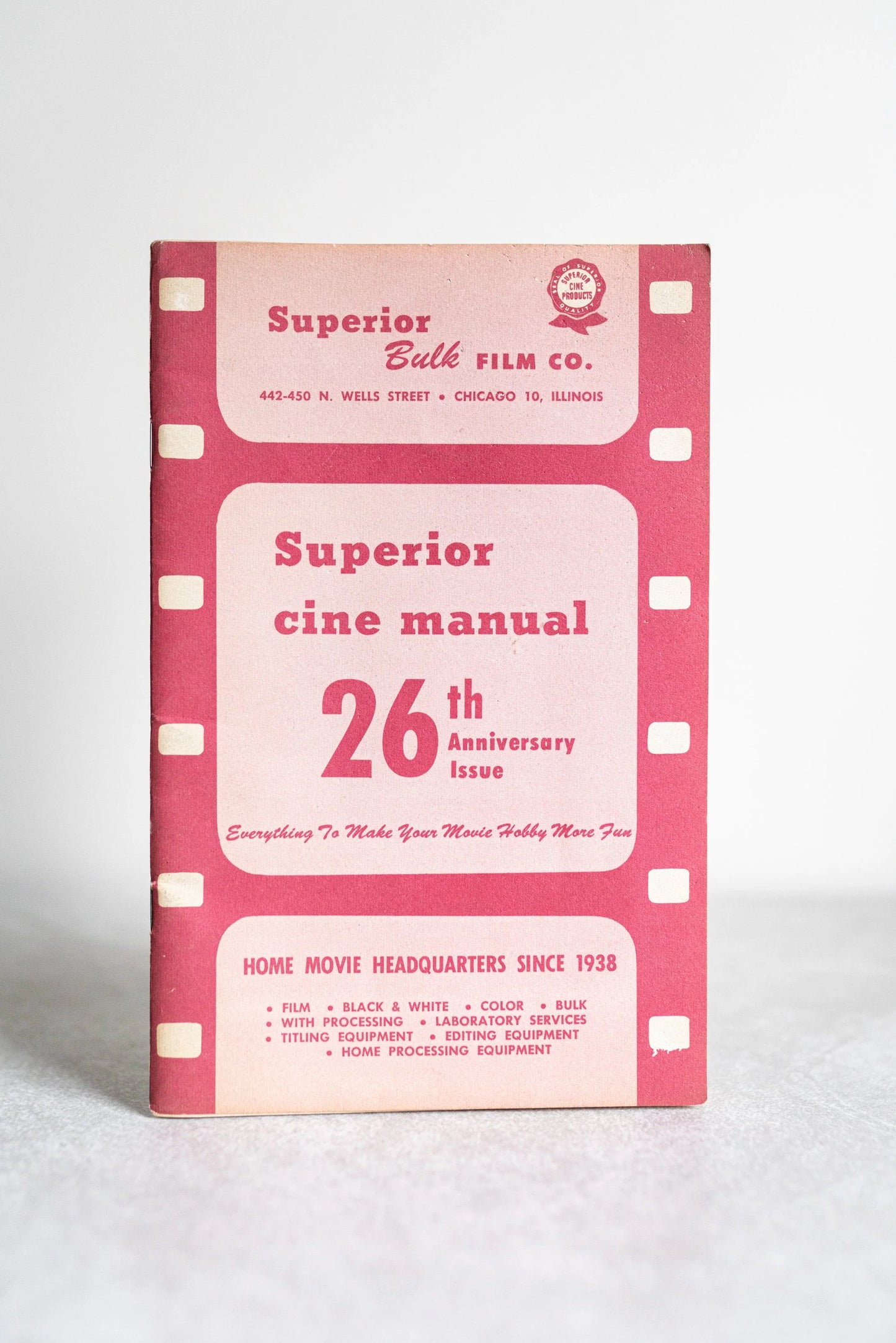 Superior Bulk Film Co. Cine Manual