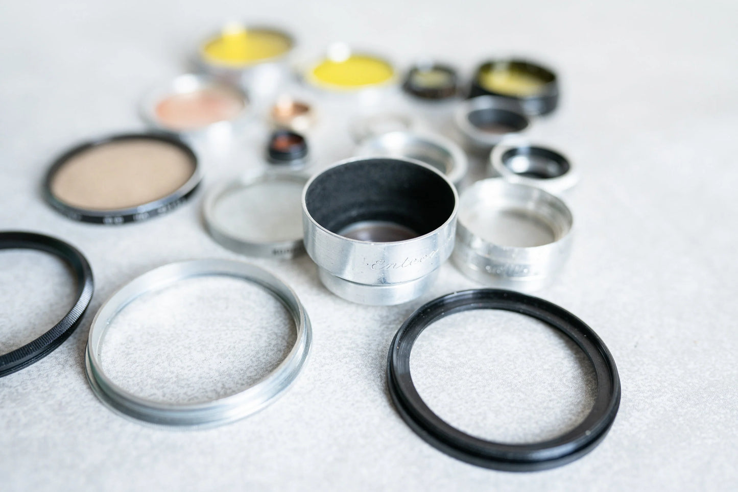 Photographic Filter and Adapter Rings - Large Lot
