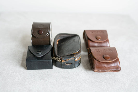 Camera Accessory Cases - Lot of 5 - Vintage