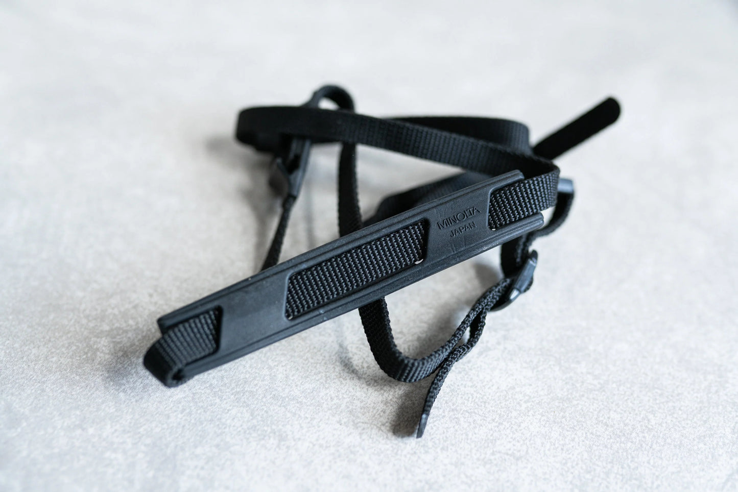 Minolta Camera Strap - Circa 1980s - Black
