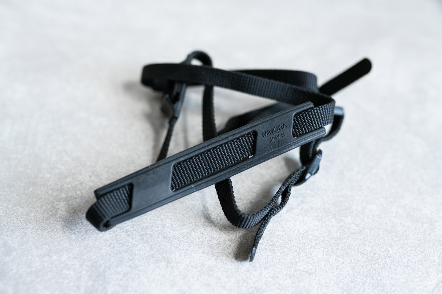 Minolta Camera Strap - Circa 1980s - Black