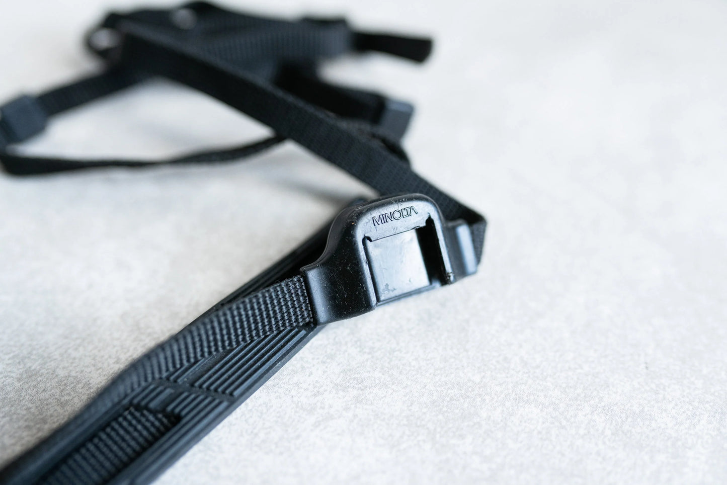 Minolta Camera Strap - Circa 1980s - Black