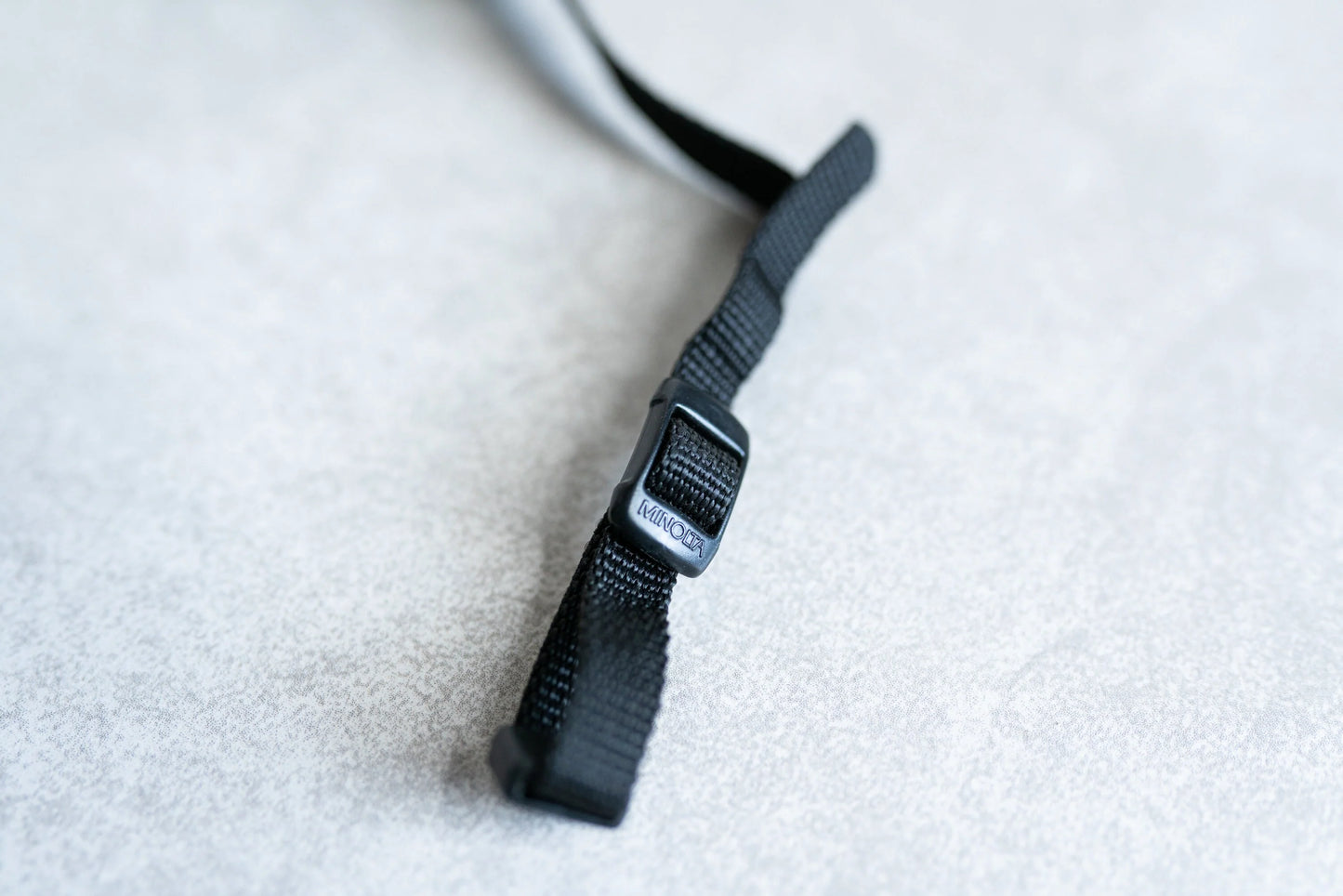 Minolta Camera Strap - Circa 1980s - Black